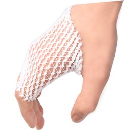 FRCOLOR 1 Roll Elastic Bandage First Aid Accessories Poultice Wrap for Humans Pads Bandage Wrap Ace Bandage Cotton Tape First Aid Bandages White High Elastic Polyester