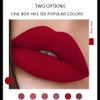 Juego de Lápiz Labial Líquido Mate, Kit de Maquillaje de
