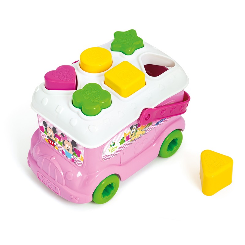 Clementoni 14395.5 Sorting Bus with 9 Colourful Shapes