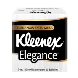 Kleenex Cottonelle Servilletas de Lujo Elegance, 100 Piezas