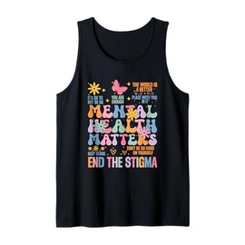 End The Stigma Mental Health Matters Tank Top