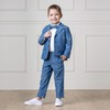 Hope & Henry Baby Boys' Classic Organic Chambray Suit Jacket,