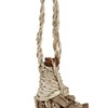 Relaxdays Bird Nest, Decorative Nesting Box, Hanging, Coir Fibre, Braided,