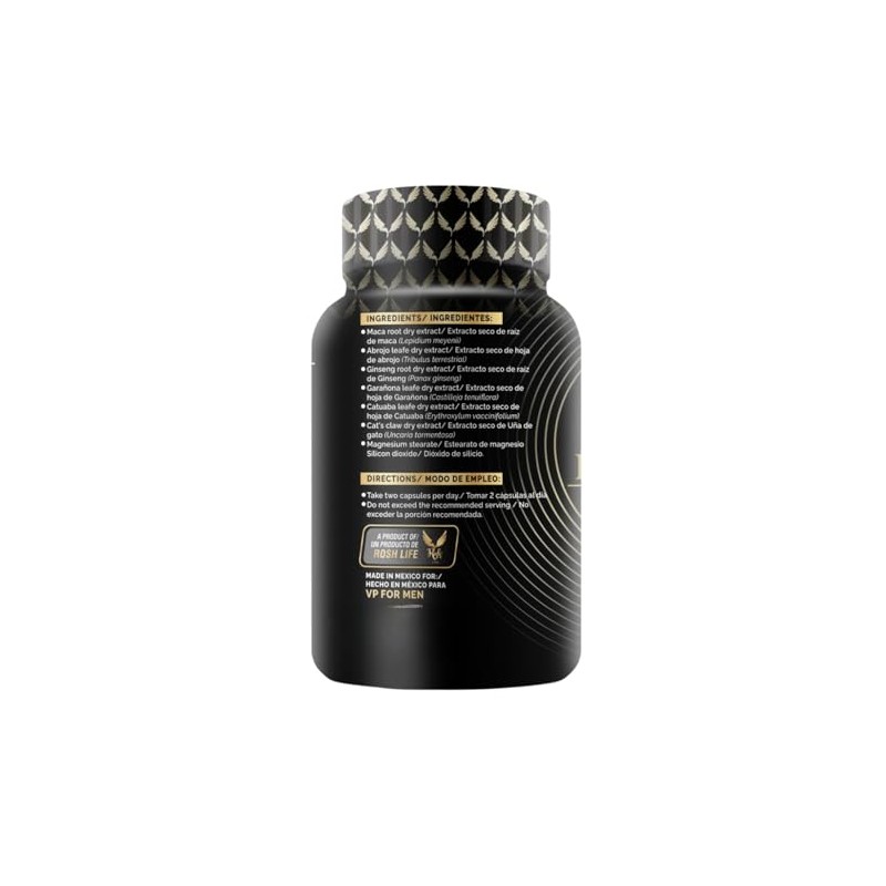 Rosh Men Salud Próstata Ingredientes Naturales Multivitaminico Hombre Cuidado Prostata