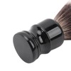 Lathering Brush Beard Curved Handle Dirt Removal Easy Cleaning Synthetic