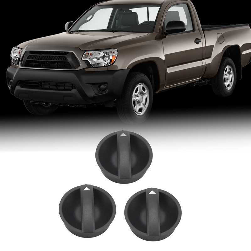 3PCS Car Air Conditioner Climate Control Knob 55900‑04020 Replacement for