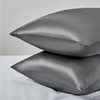 FOX-TECH Satin Pillowcase for Hair and Skin Set of 2,