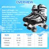 ZHUKAIKJ Roller Skates for Boys and Girls Adjustable Roller Skates