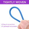 DMiotech 4.8mm Shock Cord, 7.6 M Blue Bungee Cord Tent