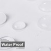ABSENK Waterproof Shower Curtain for Window Inside Shower, 30 x