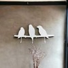 ROCKING GIFTS Weifl Pajaros Wall-Mounted Coat Rack with 3 Hooks