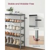 VASAGLE Shoe Rack for Entryway, 5-Tier Shoe Rack Organizer with