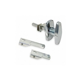 Cam Latch, Nonlocking, Chrome, T Handle