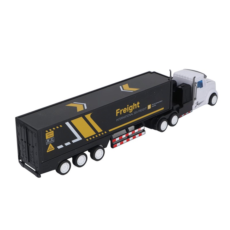 Container Truck Toy High Simulation Extended Carriage Container Trailer Model