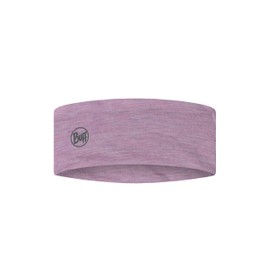 BUFF® Headbands LW Merino Wool Headbands Male Female Adult Temperature Regulating 100% Merino Wool Open Air Sustainable Lightweight Comfort One Size Pink