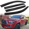 Geartronics For 2016-2020 Toyota Tacoma Double Cab Side Window Visors