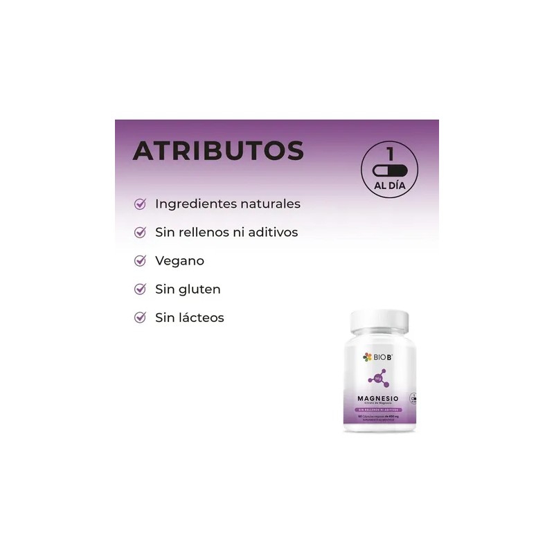 Bio Magnesio Cápsulas Veganas