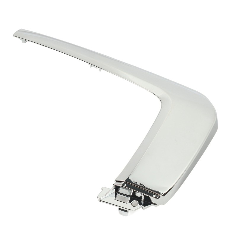 Front Bumper Middle Molding Trim ABS Chrome Replacement for Mitsubishi