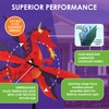 Whirligig Spinner Red Dragon 19" – Mystical Fantasy-Themed Design, Weather-Resistant