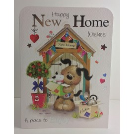 Jonny Javelin Happy New Home Wishes Card