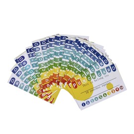 350 pcs Punch Cards for Kids with Polka Dots for Classroom Student Rewards, Behavior Recognition, and Business Customer Loyalty Incentives (350)