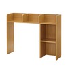 Classic Desk Bookshelf - Beech Color