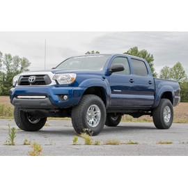 Rough Country 2" Leveling Kit for 05-23 Toyota Tacoma | Anodized Red - 744RED