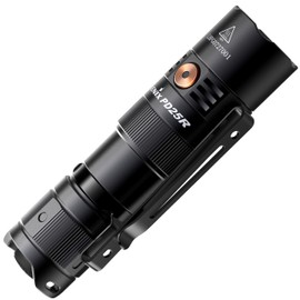 FENIX PD25R Black Rechargeable Mini Multi-Purpose LED Torch 800 Lumen 250 m 70 Hours Max 700 mAh USB-C Two Position Body Clip IP68