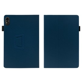 INSOLKIDON Compatible with UMI-DIGI Active T1 11-INCH 2023 Tablet case, Full Coverage Ultra Slim PU leather Cover Case with folding Stand Cover Rugged with Auto Sleep/Wake (Dark blue)