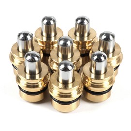 8Pcs ZACHAGER 289-8451 2898451 CA2898451 Joystick Pilot Control Plungers for Caterpillar CAT 226B 232B 236B 242B 247B 257B 262B 267B 268B 277B 287B 226 232 236 242 247 Joystick Plungers Replacement
