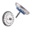 2 Pieces Strainer Basket Sink Strainer 80 mm 304 Stainless
