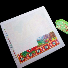 Diamond Painting Release Paper, Diamond Painting Release Paper, Diamond Painting Accessories, Pack of 200 Double-Sided Release Paper, Diamond Painting Cover Replacement Paper, A6 (105 mm x 148 mm)