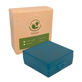 Elimeta Soap Container, Square Bar Soap Holder Fit Dr Squatch Soap, Travel Soap Case (Matt Blue)