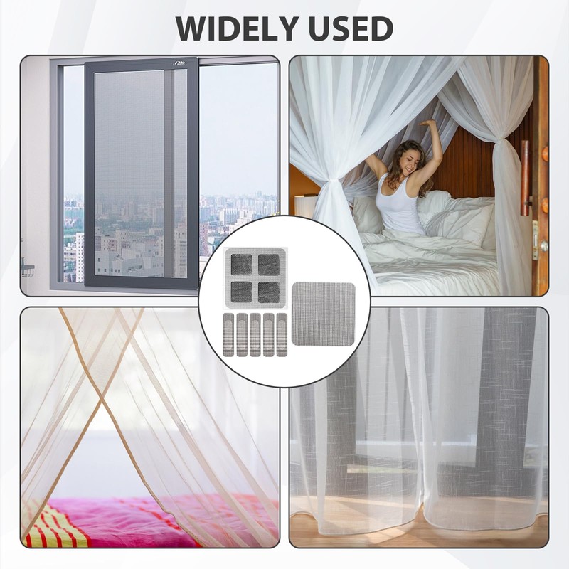 72 Pieces Fly Screen Repair Kit Fly Screen Repair Tape