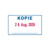 Trodat Professional Date Stamp Self Inking with Text Copy Imprint