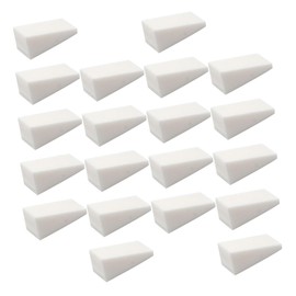 Vaguelly 48Pcs Gradient Nail Art Sponge Applicator Wedges Cosmetic Manicure Sponges for Fade and Blending for Nail Art Design and Professional Use