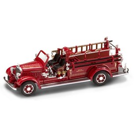 Yat Ming Scale 1:43 - 1935 Mack Type 75BX Fire Engine