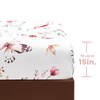 Bloom Studio Full Size Sheets 4 Piece Floral Printed Brushed