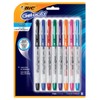 BIC Gel-ocity Smooth Stick Gel Pens, Fine Point, 0.5mm, Assorted