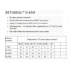 Betaseal U-418 Dow Auto Glass Primerless Urethane//Adhesive with Single Application