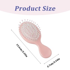 Original Detangler Hair Brush, 2 PCS Detangling Hair Brush for Women, Men & Children, Recycled Hair Straightening Brushes, Does not Pull on Hair, for Straight, Curly & Wet Hair, Blue, Pink