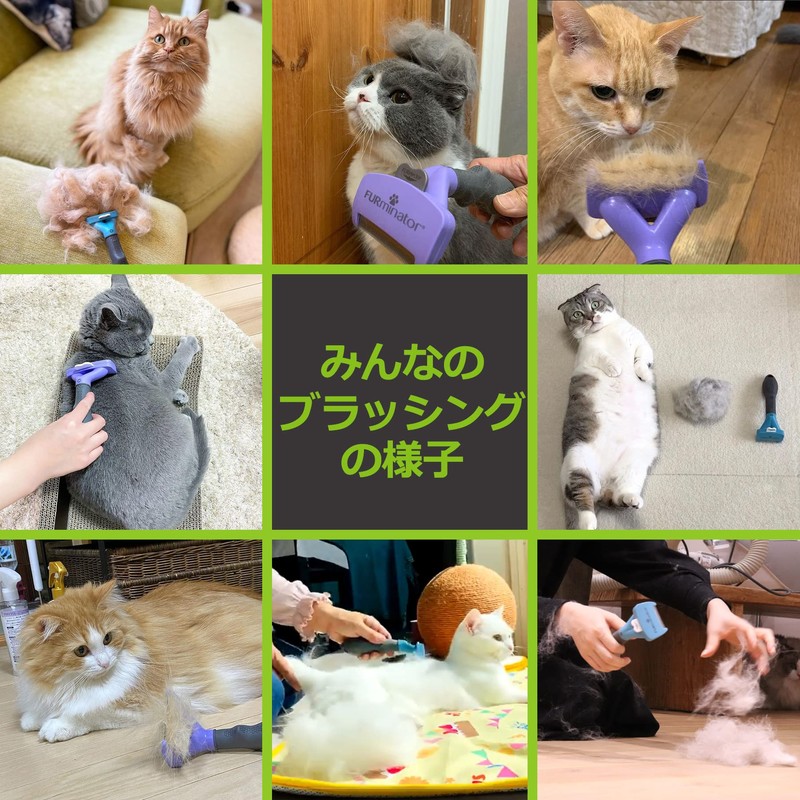 FURminator deShedding Tool For Long-haired Cats