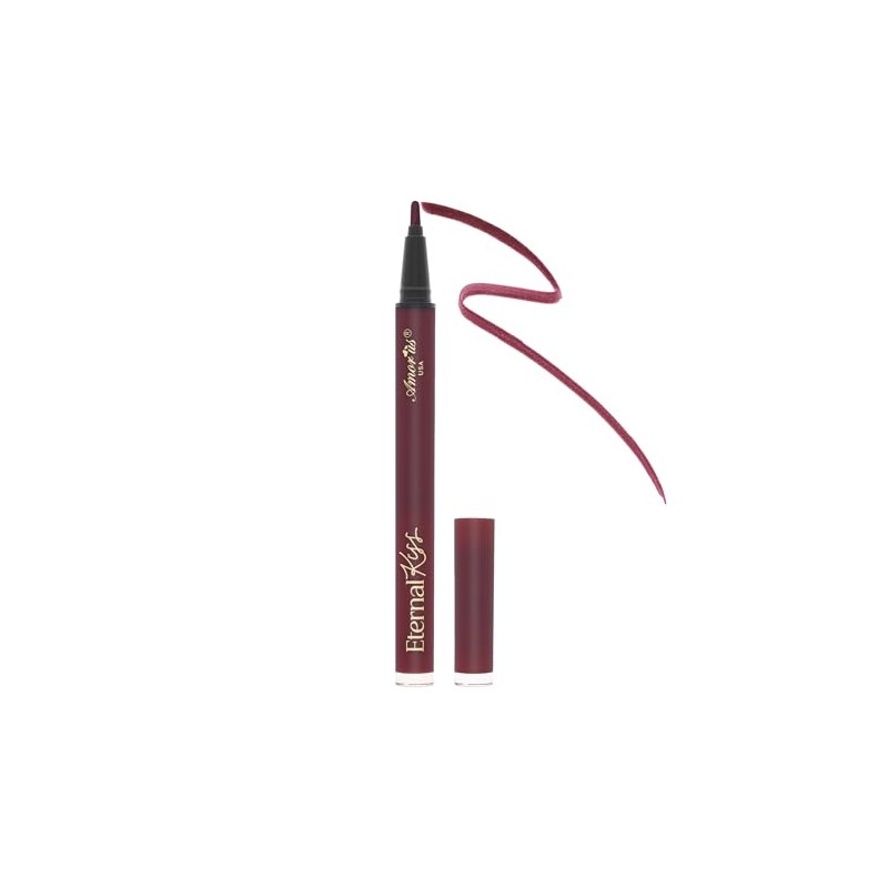 AmorUs Delineador de Labios Plumon Eternal Kiss, Larga Duración, Resistente