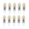 10 Pack G4 2835 LED Bulb Transparent Led Lamp Plug