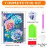 igoodom Diamond Art Kits for Adults, Rose Diamond Painting Kit,