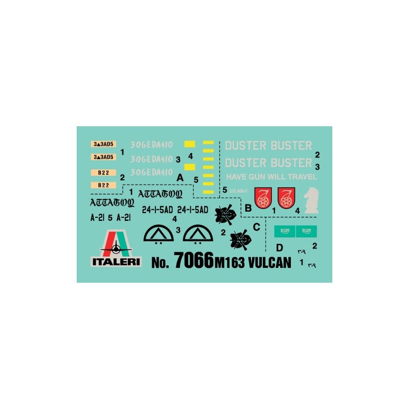 Italeri 510007066 - 1:72 M163 Vulcan.