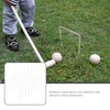 WHAMVOX 9pcs Heavy Duty Croquet Wickets Replacement Square Wickets for