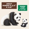Terra by Battat – 4 Pieces Giant Panda Family –