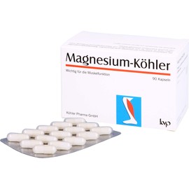 Magnesium K hler Capsules, Pack of 1 x 90