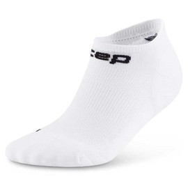 CEP - Kurze Laufsocken mit Kompression für Damen, Core 5.0 No Show, Größe II/S / 34-37, weiß